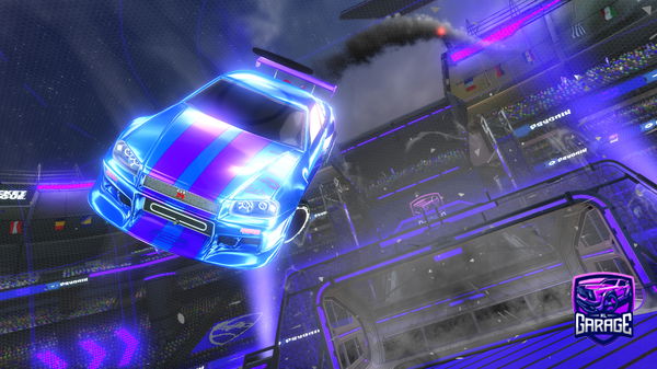 A Rocket League car design from Coconutnl