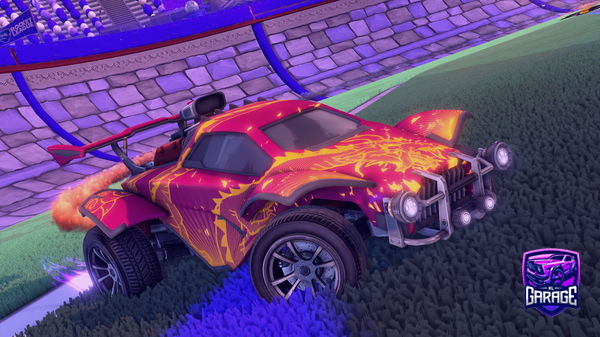 A Rocket League car design from art_mo_rocha