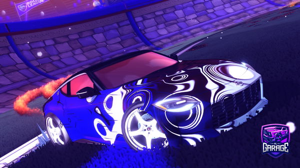 A Rocket League car design from Ninja4