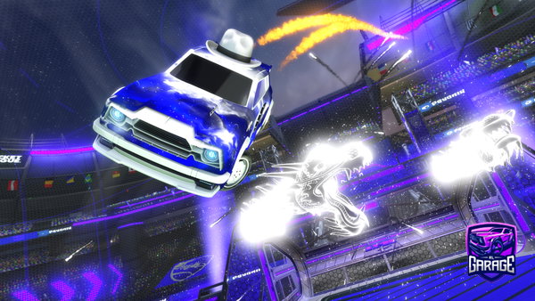A Rocket League car design from Teyko18300