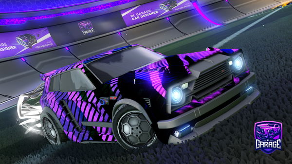 A Rocket League car design from LegalHyperion