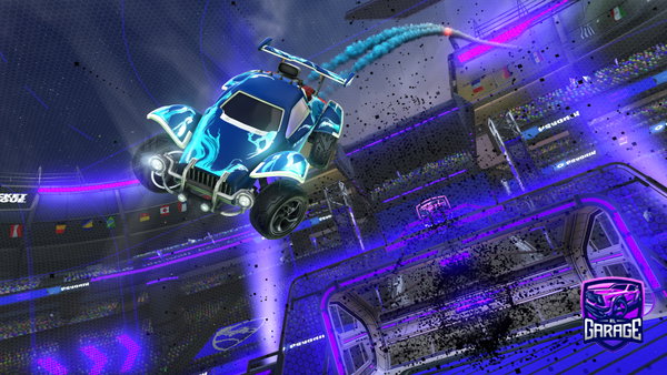 A Rocket League car design from Optical__