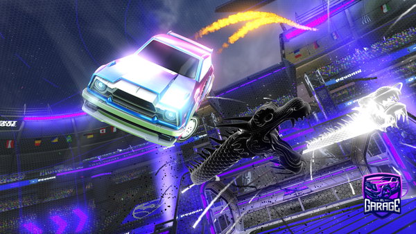 A Rocket League car design from Aball2012