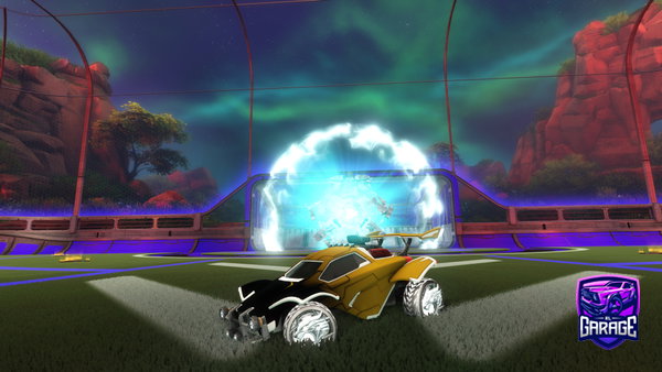 A Rocket League car design from Pistolvr