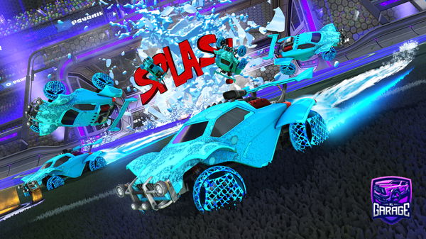 A Rocket League car design from Ties726