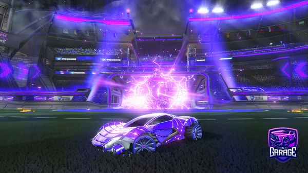 A Rocket League car design from javiplex42