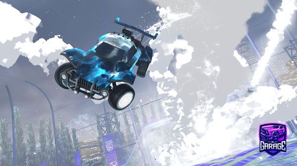 A Rocket League car design from Voyiteq