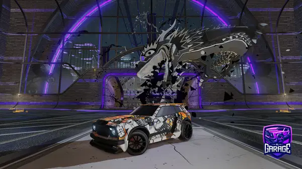 A Rocket League car design from BOBALOBAYOUS