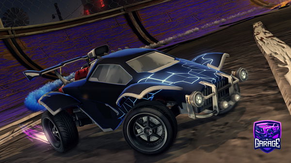 A Rocket League car design from KeepItUp