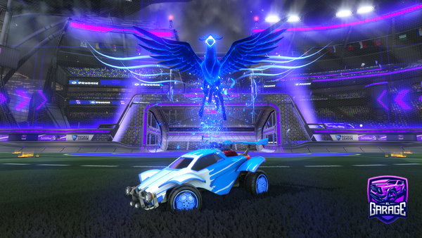 A Rocket League car design from oneidontwant