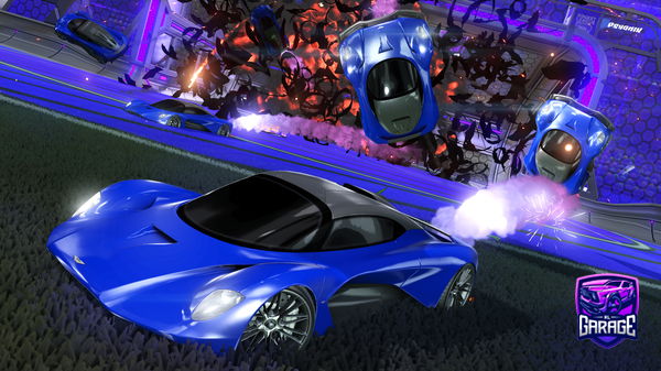 A Rocket League car design from Shooteo2313