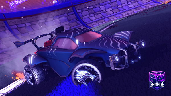 A Rocket League car design from Shooteo2313