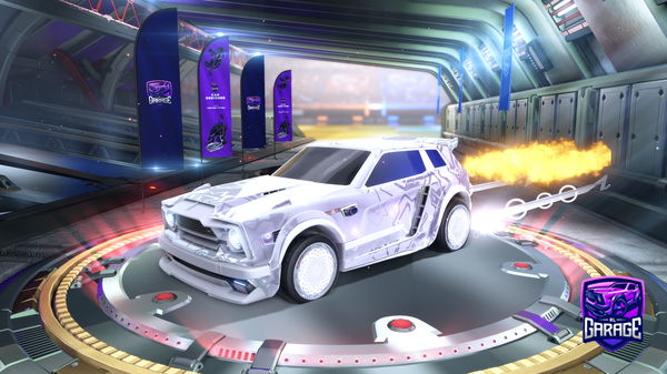 A Rocket League car design from Dinozaure