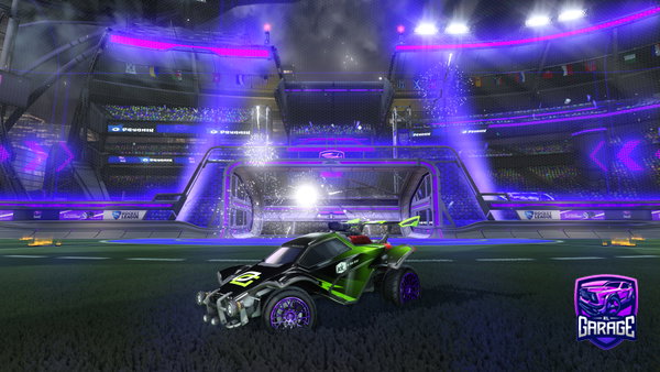 A Rocket League car design from CandyMuncherPro