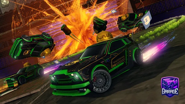 A Rocket League car design from chasegethhdnclipped7