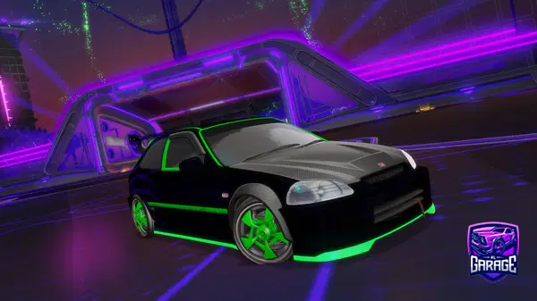 A Rocket League car design from Meufi