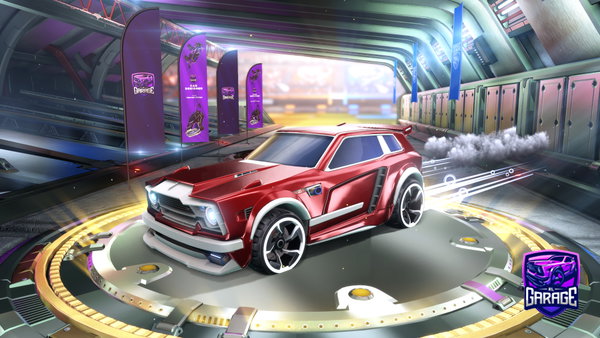 A Rocket League car design from __hi__