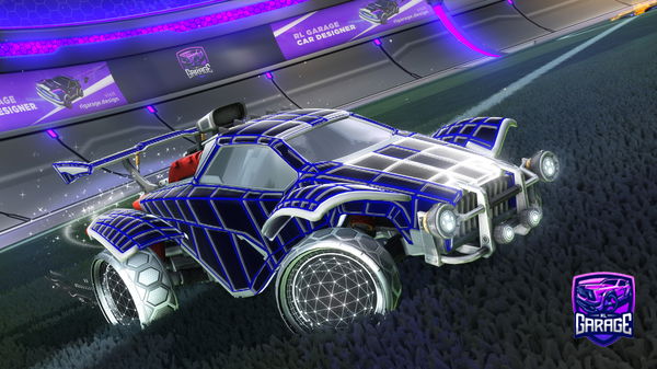 A Rocket League car design from Foo515