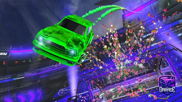 A Rocket League car design from lukezy39