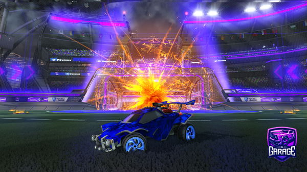 A Rocket League car design from DuckyChann