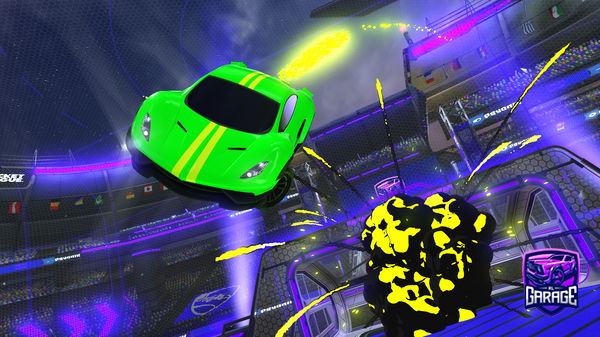 A Rocket League car design from Ptasio_yt