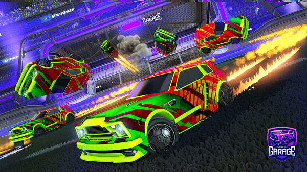 A Rocket League car design from osceanrl