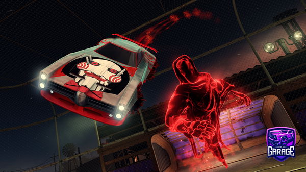 A Rocket League car design from Draconicfrost285