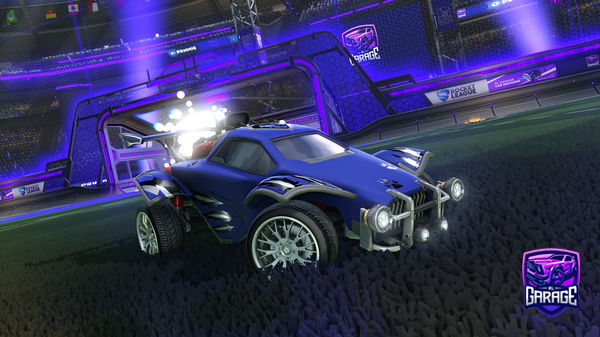 A Rocket League car design from Vxlues