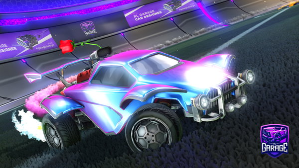 A Rocket League car design from TTboyzinn