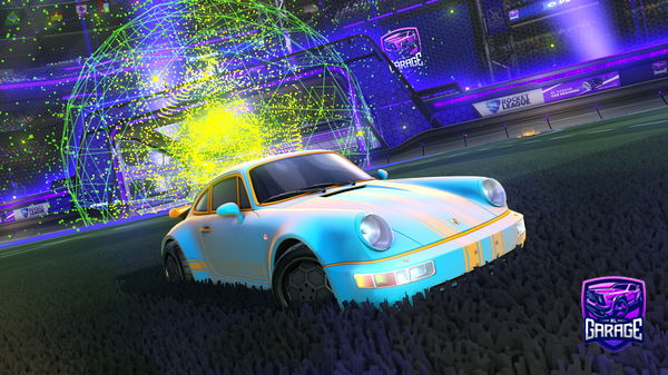 A Rocket League car design from Kromedome688