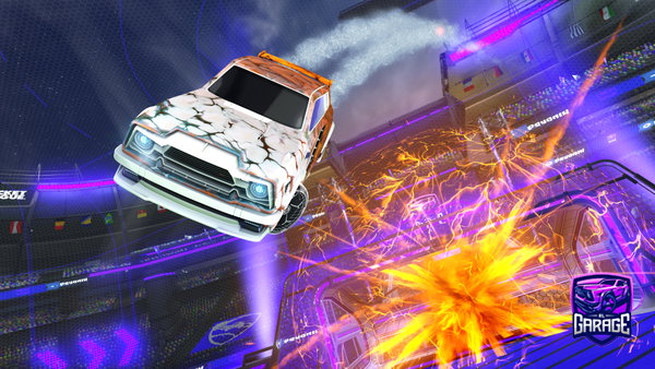 A Rocket League car design from sharksey3708