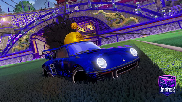 A Rocket League car design from zhgcv