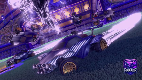 A Rocket League car design from DarkPasta