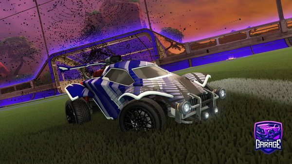 A Rocket League car design from CJMont12