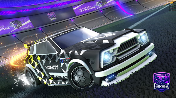 A Rocket League car design from The_Kinou