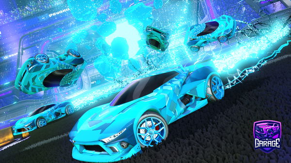 A Rocket League car design from zaddation
