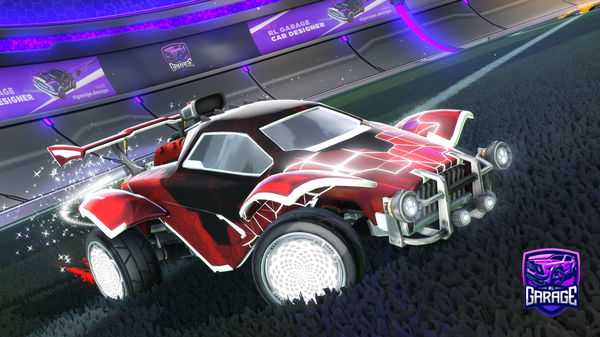 A Rocket League car design from SpaceCoyoteKACHOW