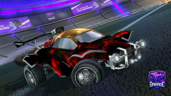 A Rocket League car design from Jarekmn