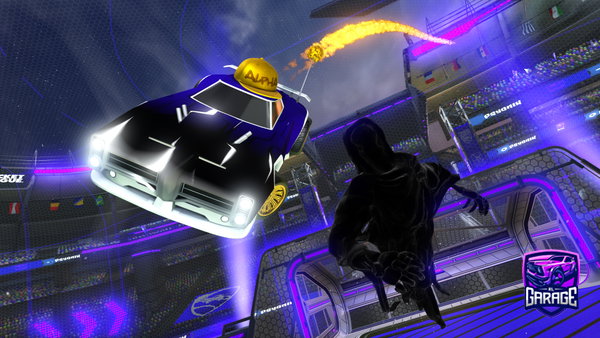 A Rocket League car design from Capybara007decria