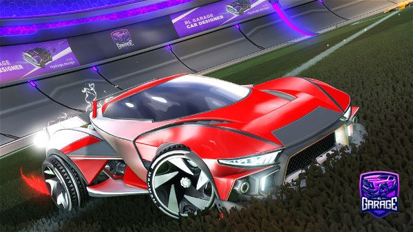 A Rocket League car design from spacey2393