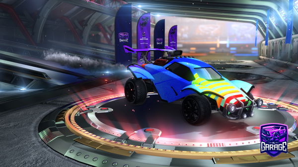 A Rocket League car design from PreSto3364