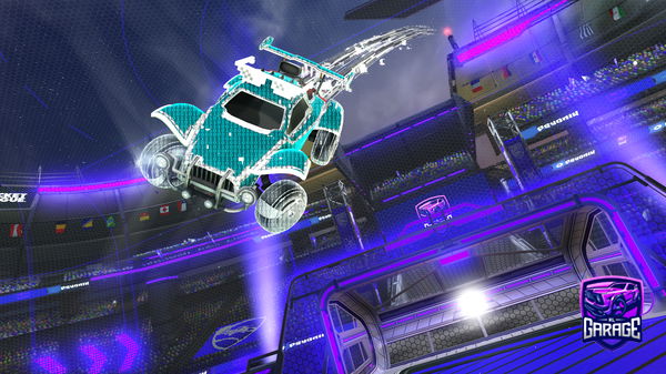 A Rocket League car design from kanekenty