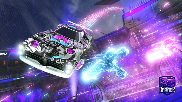 A Rocket League car design from LemonScented
