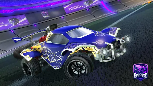 A Rocket League car design from MR27I-
