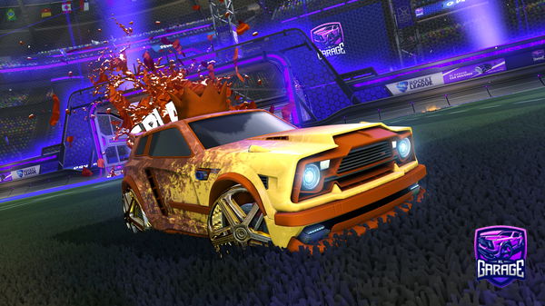 A Rocket League car design from Dogesavage22