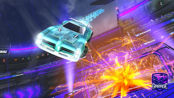 A Rocket League car design from Bayonesa
