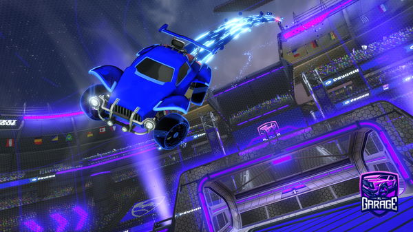 A Rocket League car design from Puffylattice948