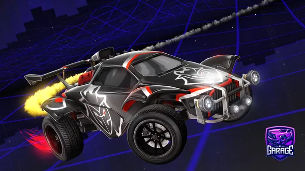 A Rocket League car design from -Glitch-