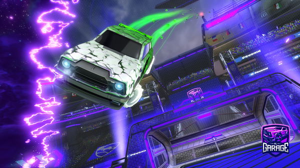 A Rocket League car design from sivertenok