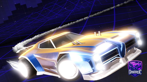 A Rocket League car design from Black_Ink